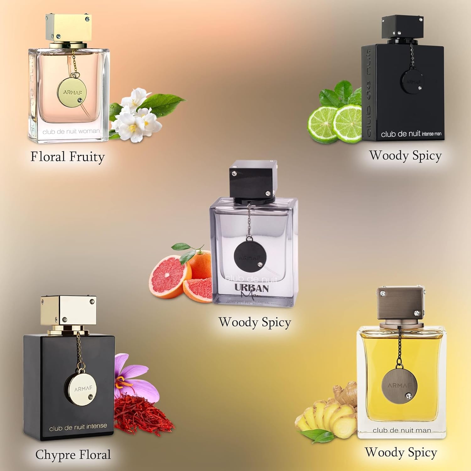 ARMAF Original Club De Nuit Intense Eau de Toilette for Men - Free Fast Delivery