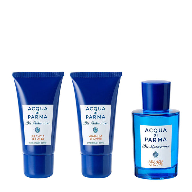 Acqua di Parma Blu Mediterraneo Arancia di Capri 100ml Eau de Toilette Spray / 75ml Body Lotion