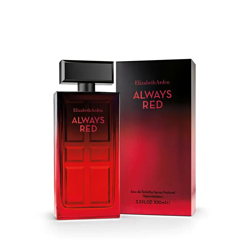 Elizabeth Arden Always Red 100ml EDT Spray (New Pack)