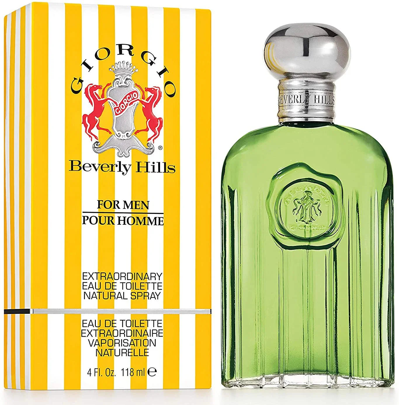 Giorgio Beverly Hills Yellow Pour Homme 118ml EDT Spray