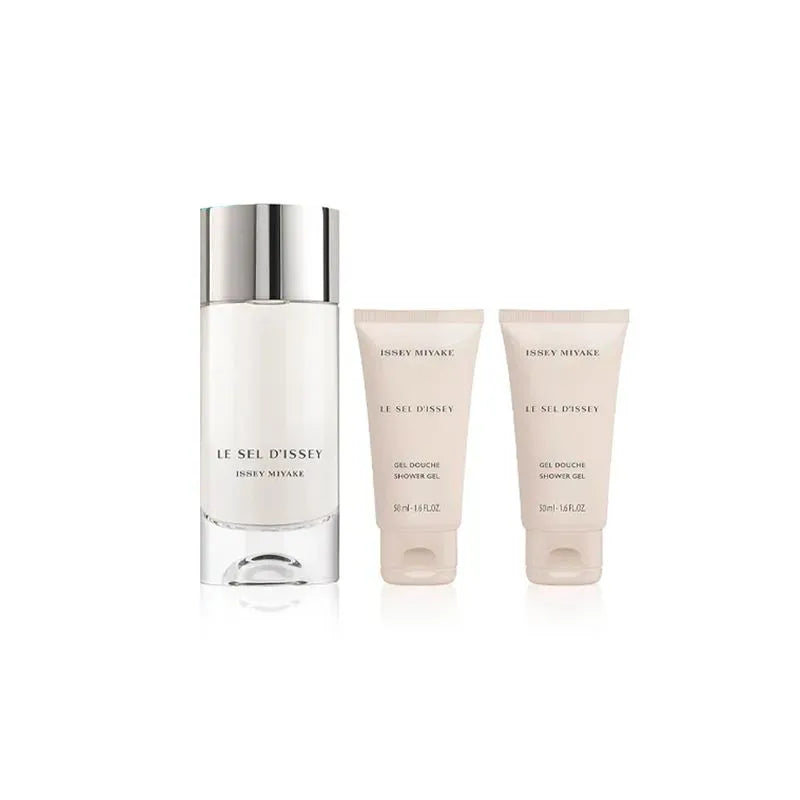 Issey Miyake Le Sel D'Issey 100ml EDT Spray / 2 x 50ml Shower Gel