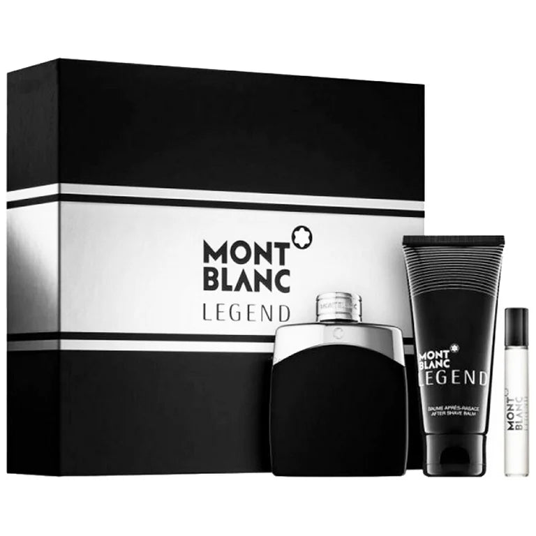 Montblanc Legend 100ml EDT Spray / 100ml Shower Gel / 7.5ml EDT Spray