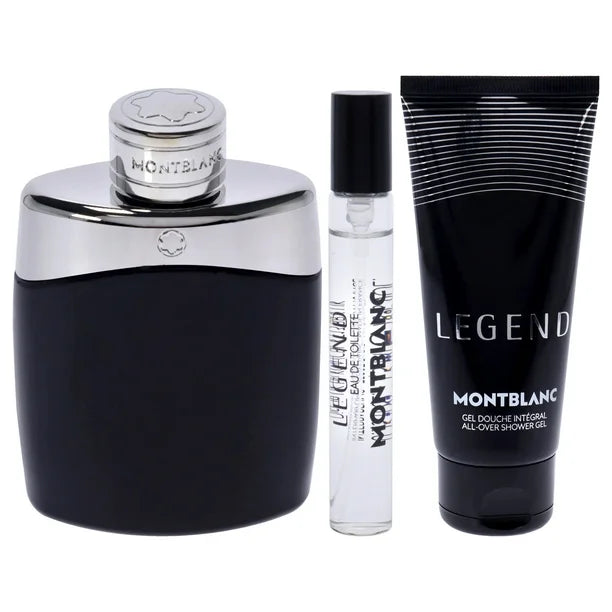 Montblanc Legend 100ml EDT Spray / 100ml Shower Gel / 7.5ml EDT Spray