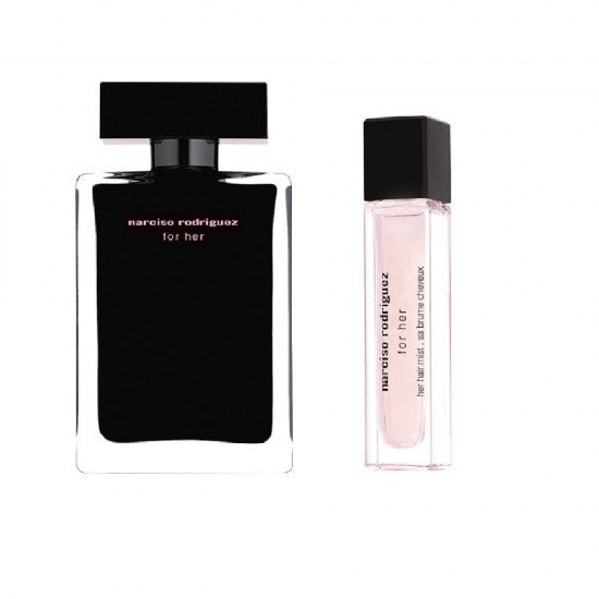 Narciso Rodriguez for Her 100ml EDT Spray / Pure Musc 10ml EDP Purse Spray